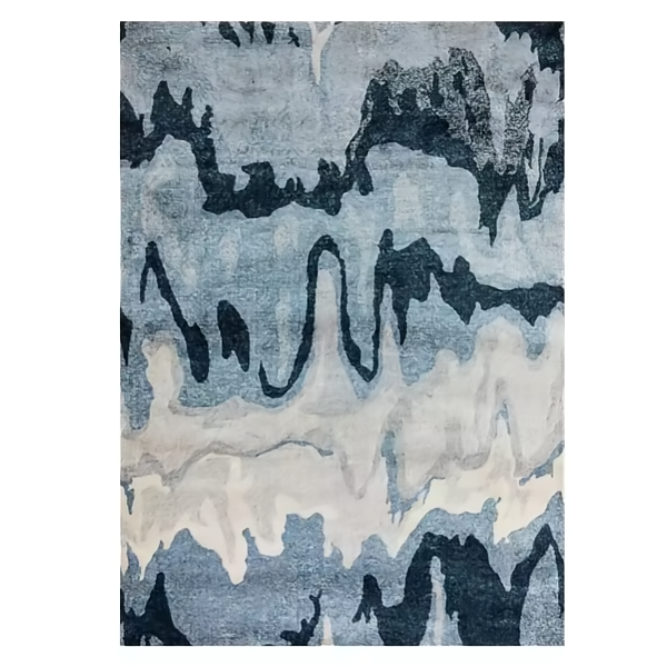 Abstract Mountains Rendering Rug