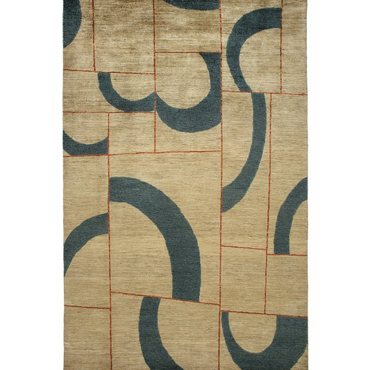 Rug With Simple Shapes