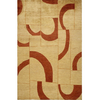 Line Design Simple Shaped Rug