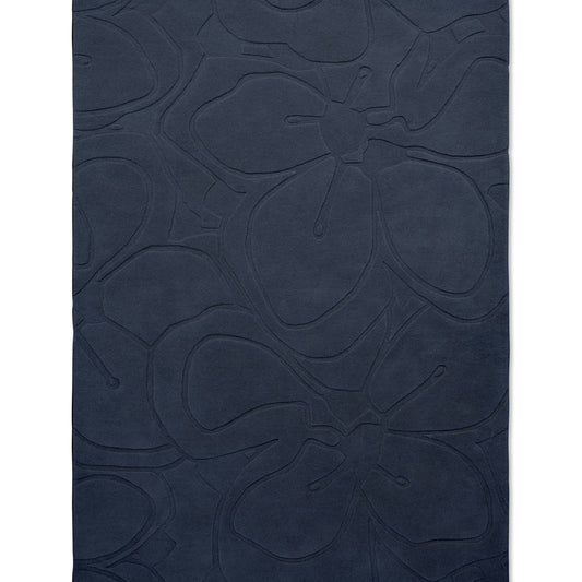 Romantic Magnolia Rug In Blue